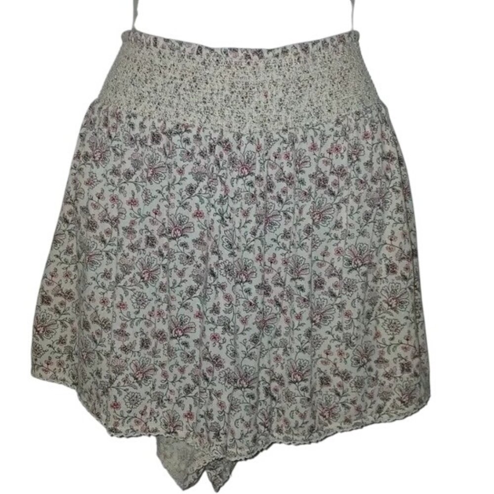 Denim & Supply Ralph Lauren Cream Floral Shorts